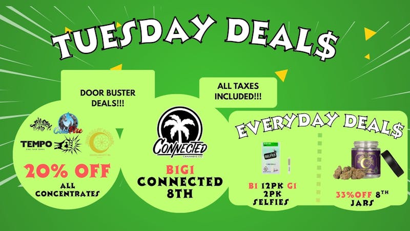 Green Door San Francisco 🔥 Terpy Tuesday - 20% off all Concentrates