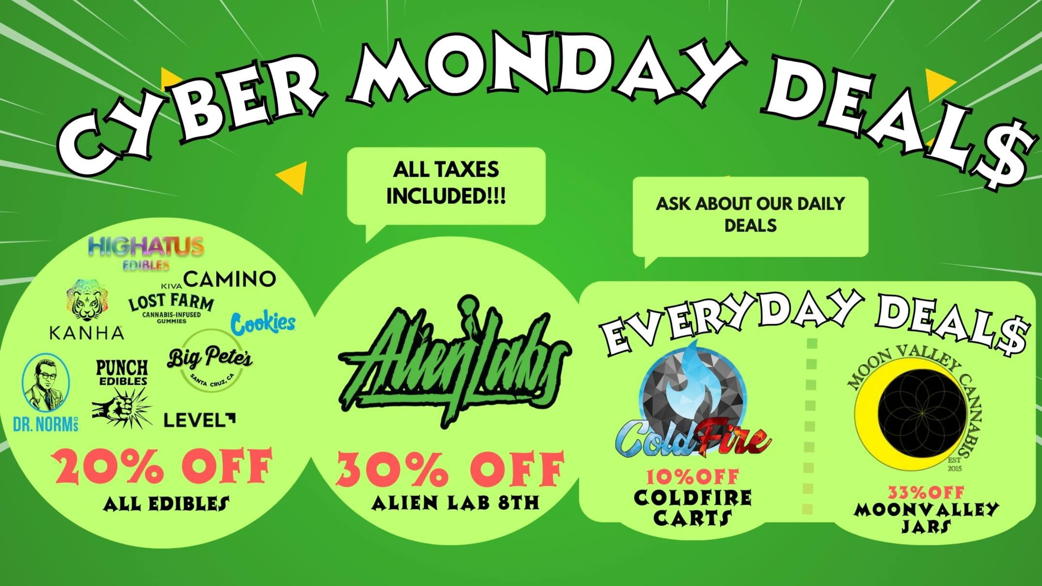 Green Door San Francisco CYBER MONDAY DEAL$