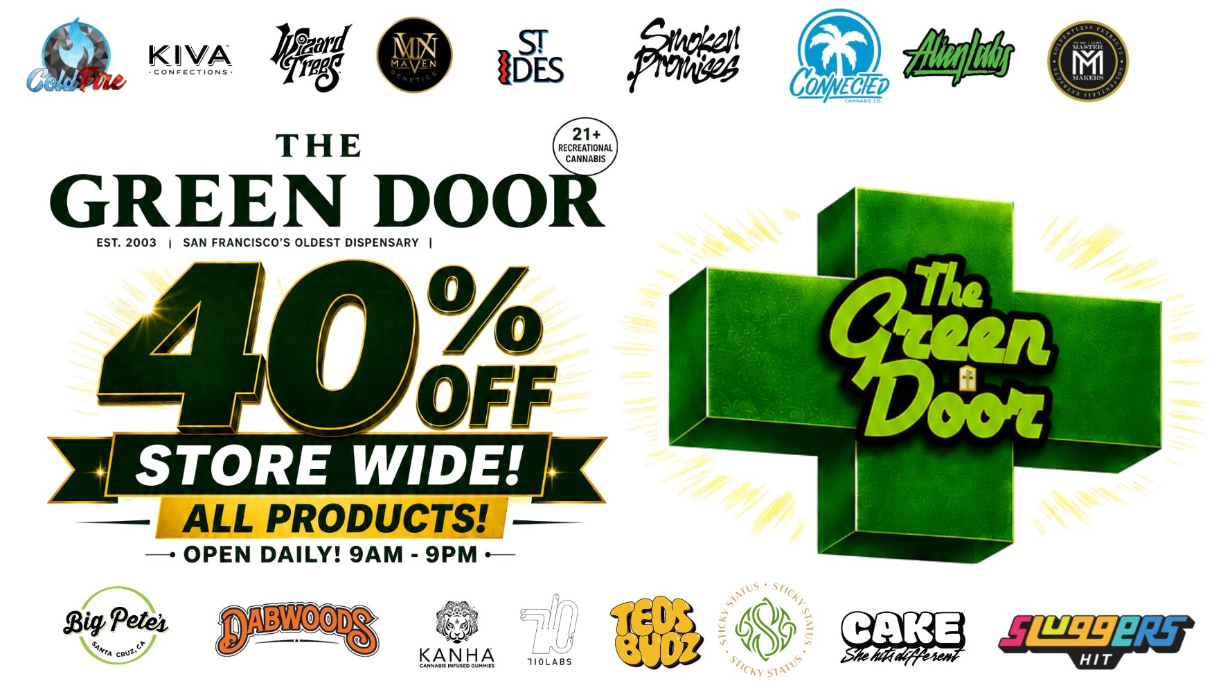 Green Door San Francisco The Green Door - Anniversary Sale