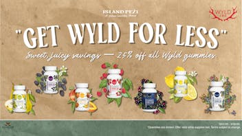 Island Peži Get WYLD for Less!