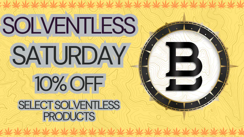 Boulder Built Solventless Saturday