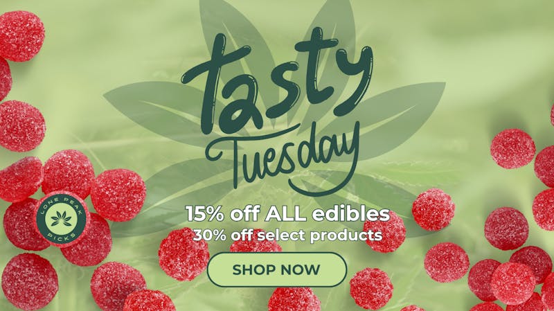 Lone Peak Cannabis Co. Four Corners Tasty Tuesday- 15% off Edibles