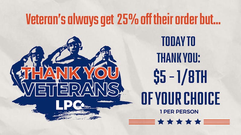 Lone Peak Cannabis Co. Butte Thank You Veterans!