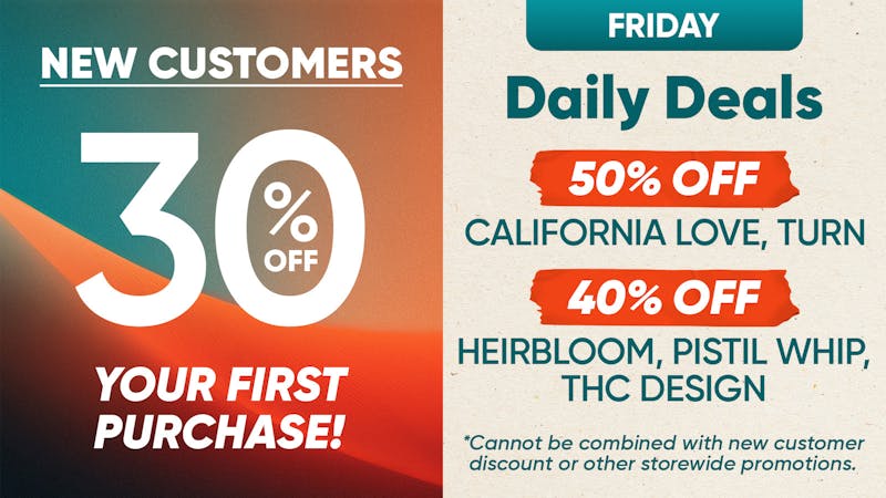 The Artist Tree Dispensary Riverside 30% OFF 1ST VISIT/50% OFF DEALS