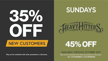 CLUB420 - Davis 35% OFF 1ST VISIT/45% OFF HEAVY HITTERS