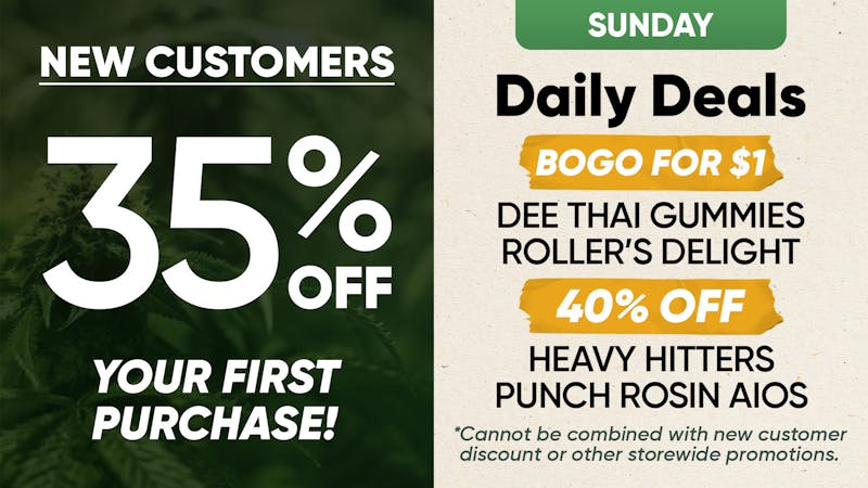 CLUB420 - Davis 35% OFF 1ST VISIT/50% OFF DEALS