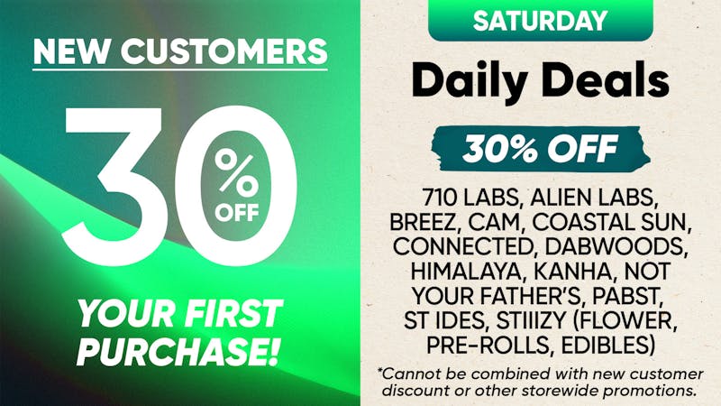 The Artist Tree Dispensary Riverside 30% OFF 1st VISIT/50% OFF DEALS