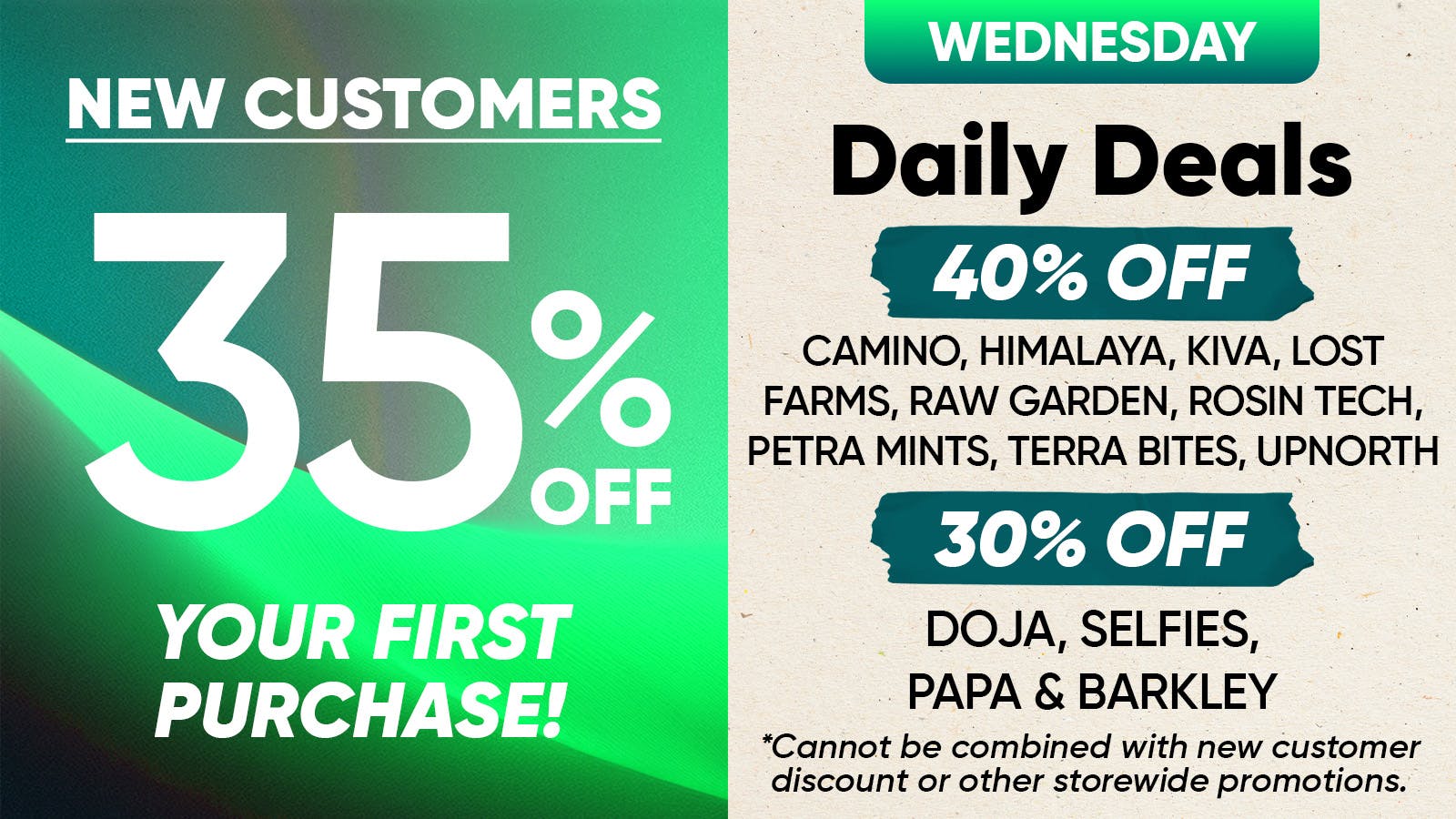 CLUB420 - Davis 35% OFF 1ST VISIT/50% OFF DEALS