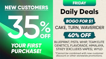 CLUB420 - Davis 35% OFF 1ST VISIT/50% OFF DEALS