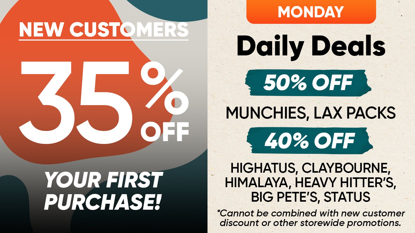 CLUB420 - Davis 35% OFF 1ST VISIT/50% OFF DEALS