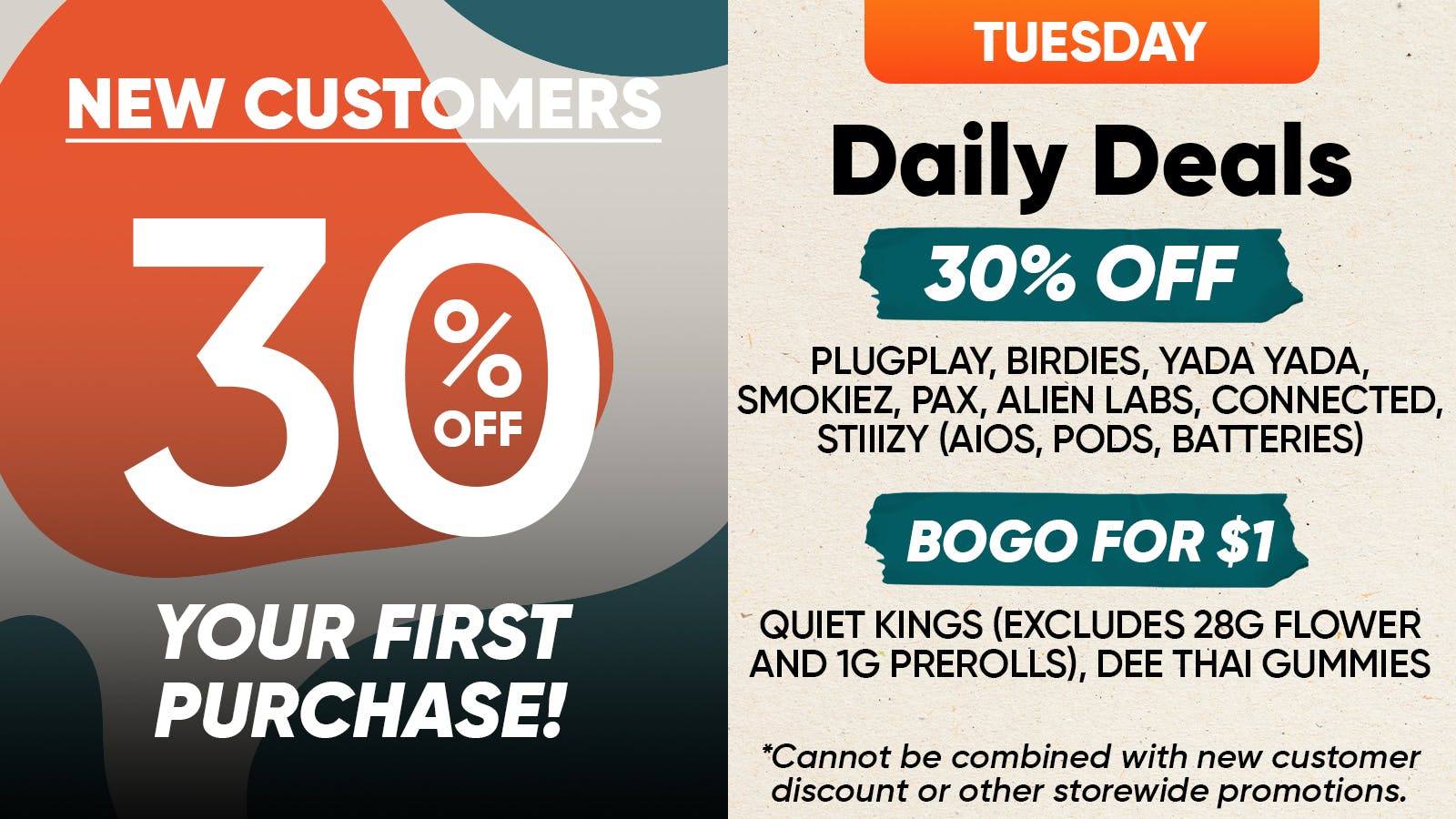 The Artist Tree Dispensary Riverside 30% OFF 1ST VISIT/50% OFF DEALS