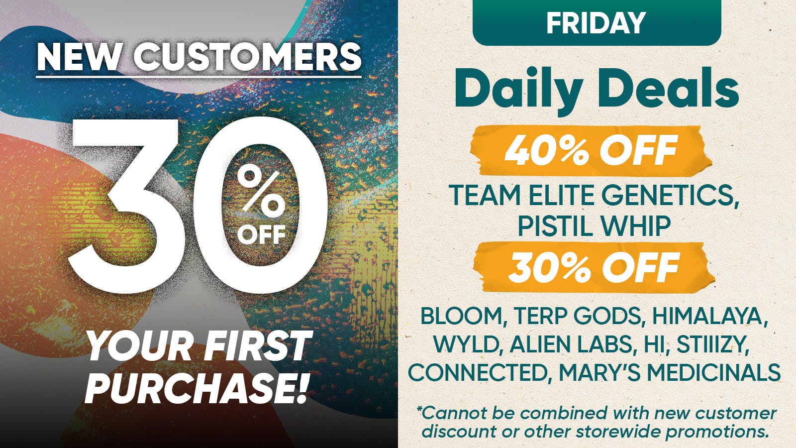 The Artist Tree Dispensary Koreatown 30% OFF 1ST VISIT/50% OFF DEALS