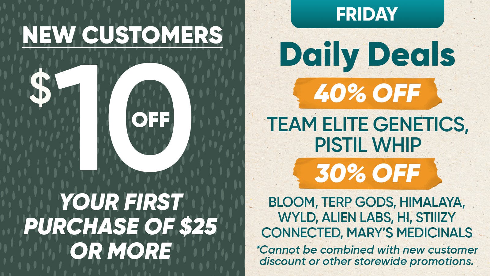 The Artist Tree Dispensary Fresno Shaw $10 First Time Customer (Weedmaps)