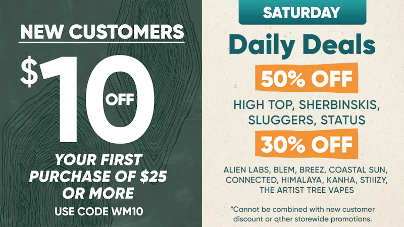 The Artist Tree Dispensary Beverly Hills $10 First Time Customer (Weedmaps)
