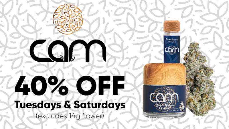 The Artist Tree Dispensary Fresno Shaw CAM Products 40% Off