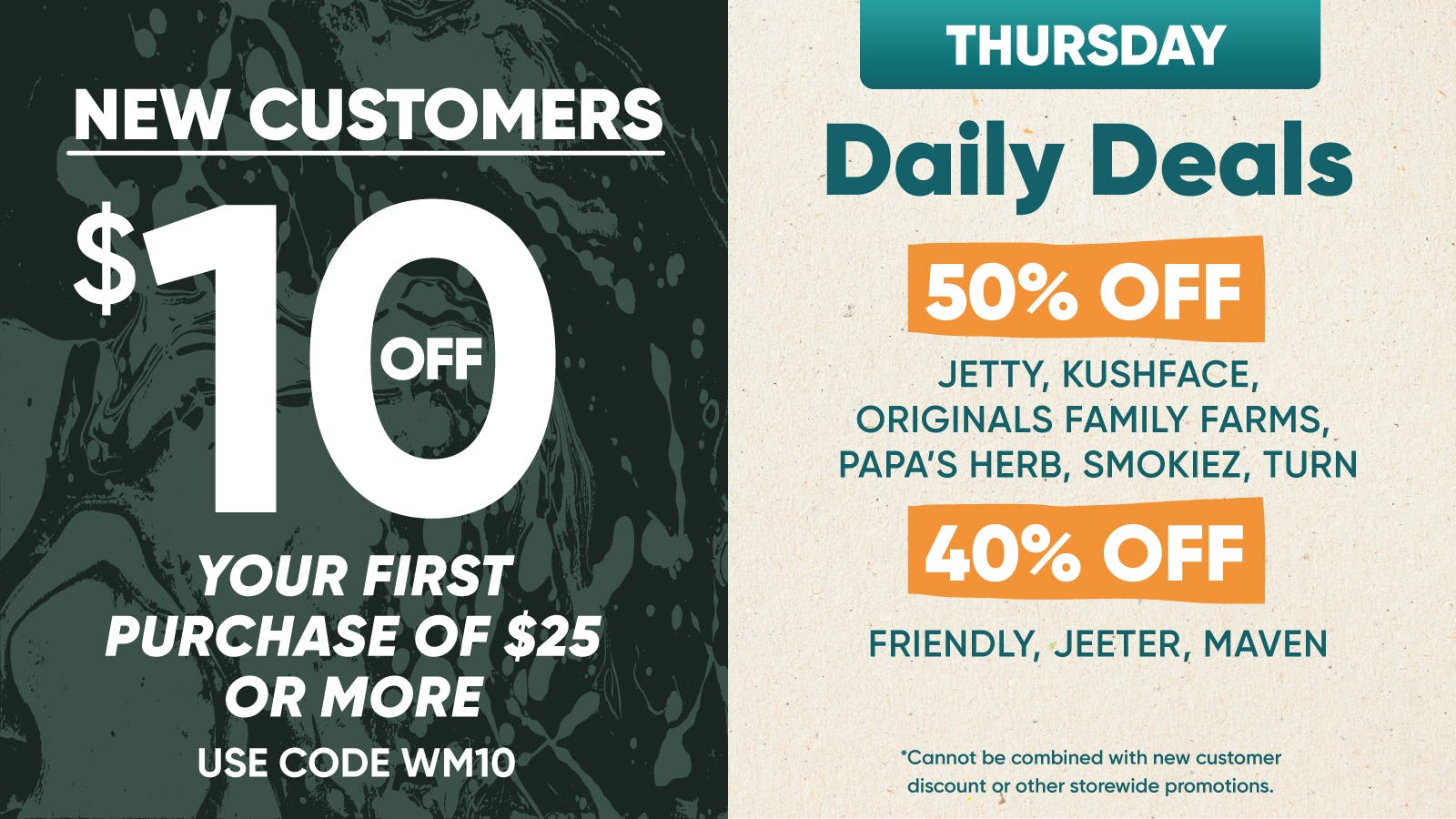 The Artist Tree Dispensary Koreatown $10 First Time Customer (Weedmaps)