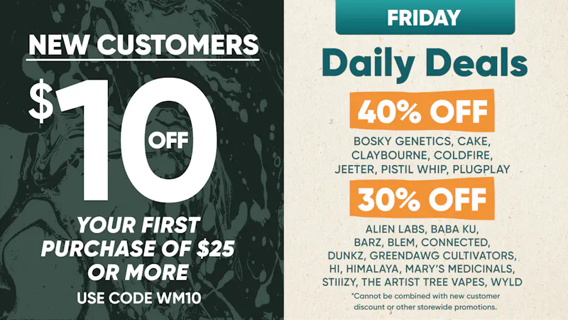 The Artist Tree Dispensary West Hollywood $10 First Time Customer (Weedmaps)