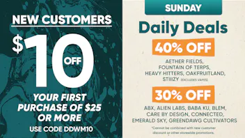 The Artist Tree - Dixon $10 First Time Customer (Weedmaps)