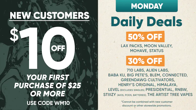 The Artist Tree Cannabis Dispensary and Weed Delivery Dana Point $10 First Time Customer (Weedmaps)