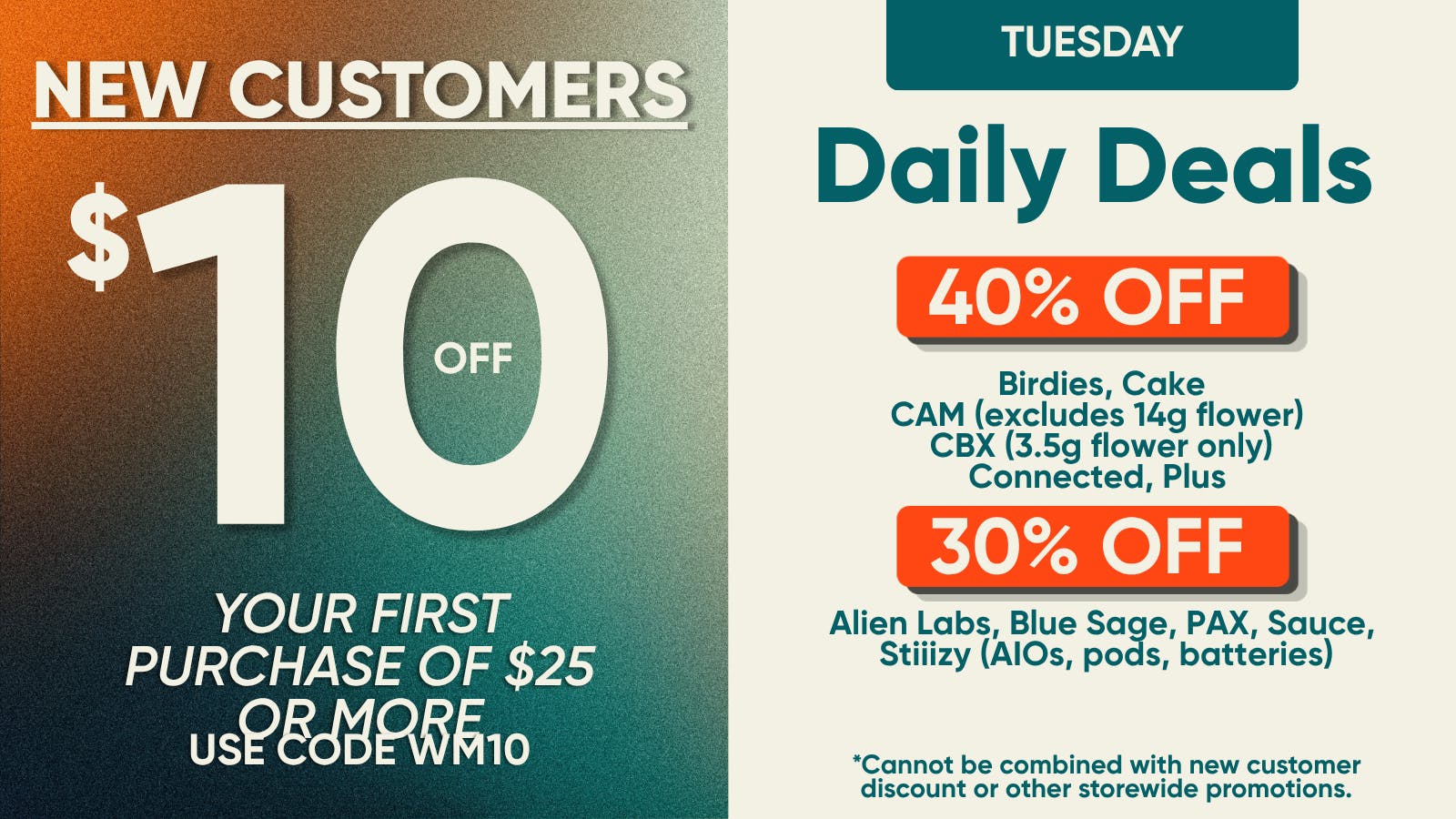 The Artist Tree Dispensary Oxnard $10 First Time Customer (Weedmaps)