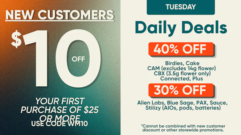The Artist Tree Dispensary & Lounge Hawthorne $10 First Time Customer (Weedmaps)