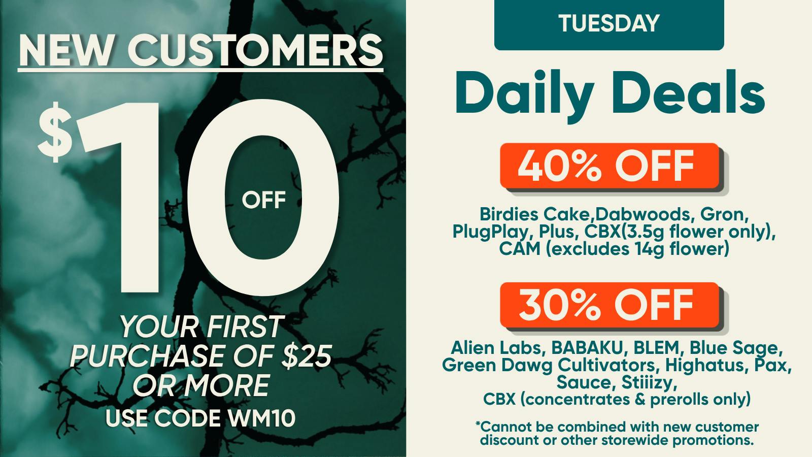 The Artist Tree Cannabis Dispensary and Weed Delivery Rancho Santa Margarita $10 First Time Customer (Weedmaps)