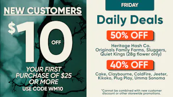 The Artist Tree Dispensary Fresno Shaw $10 First Time Customer (Weedmaps)