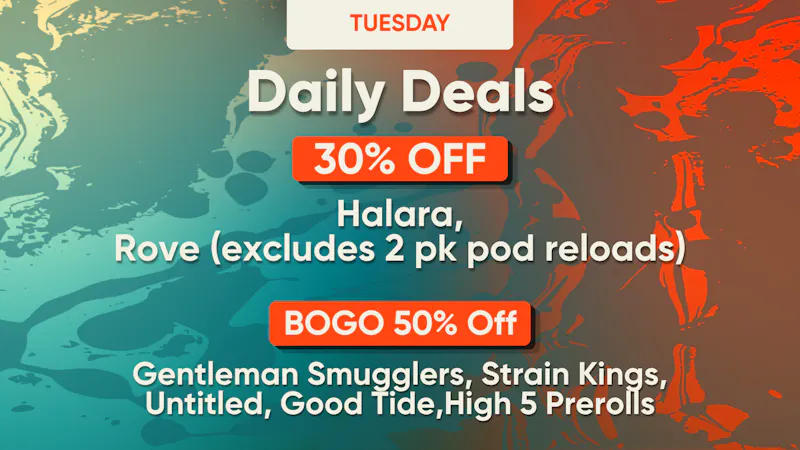 The Artist Tree Dispensary Farmingdale Tuesday Daily Deals