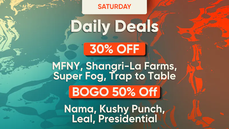 The Artist Tree Dispensary Farmingdale Saturday Daily Deals
