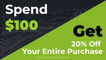 Nova Farms - Framingham Spend $100 get 20% Off your entire purchase