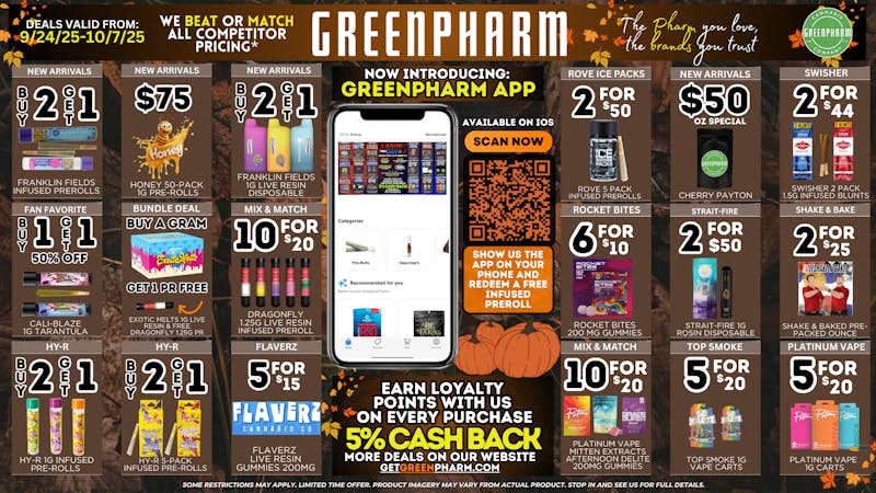 Green Pharm Iron River - Rec - Now Open! 💥We Match or Beat All Pricing💥
