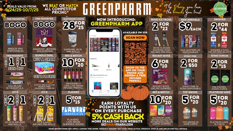 Green Pharm - Detroit - Recreational! 🥳50% OFF First Time Customers!🥳