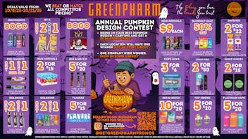 Green Pharm - Detroit - Recreational! 👻🎃Pumpkin Design Contest!!🎃👻