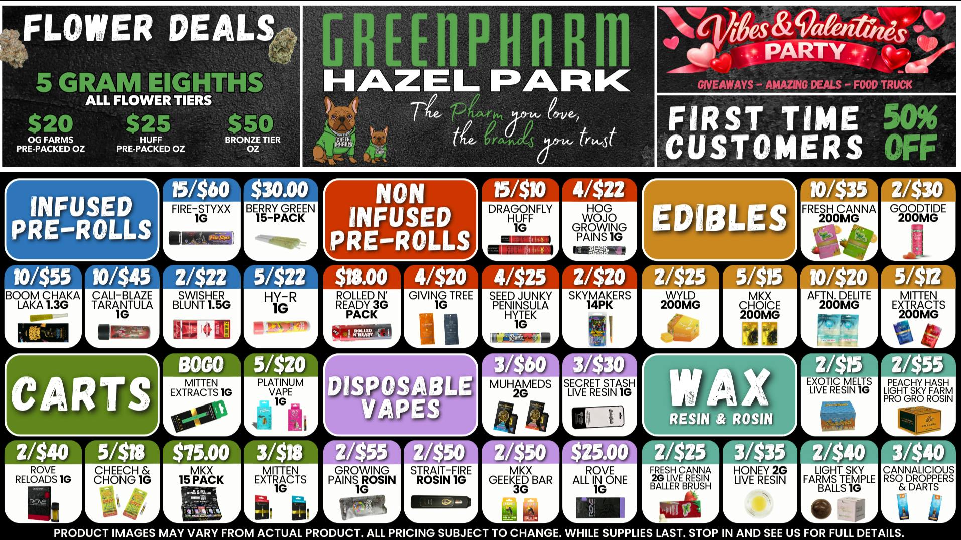 Green Pharm - Hazel Park - Recreational 🎉🥳50% OFF First Time Customers!🥳🎉