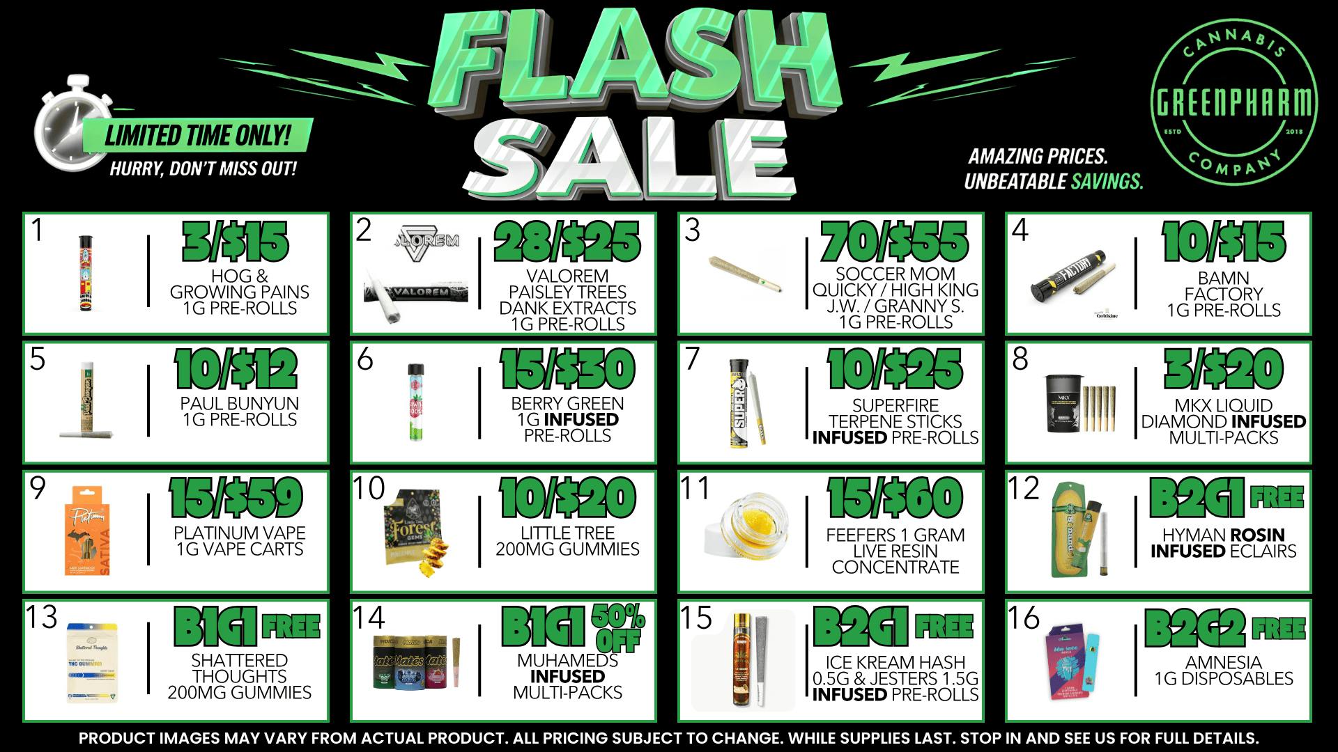 Green Pharm Iron River - Rec - Now Open! ⚡⚡Flash Deals ⚡⚡