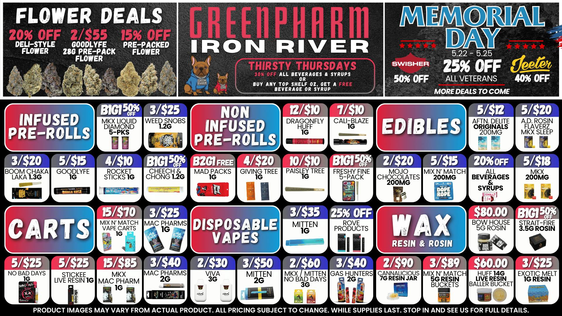 Green Pharm Iron River - Rec - Now Open! 🤑DAILY SAVINGS!🤑