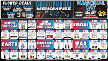 Green Pharm Menominee - Rec - 🤑DAILY SAVINGS!🤑