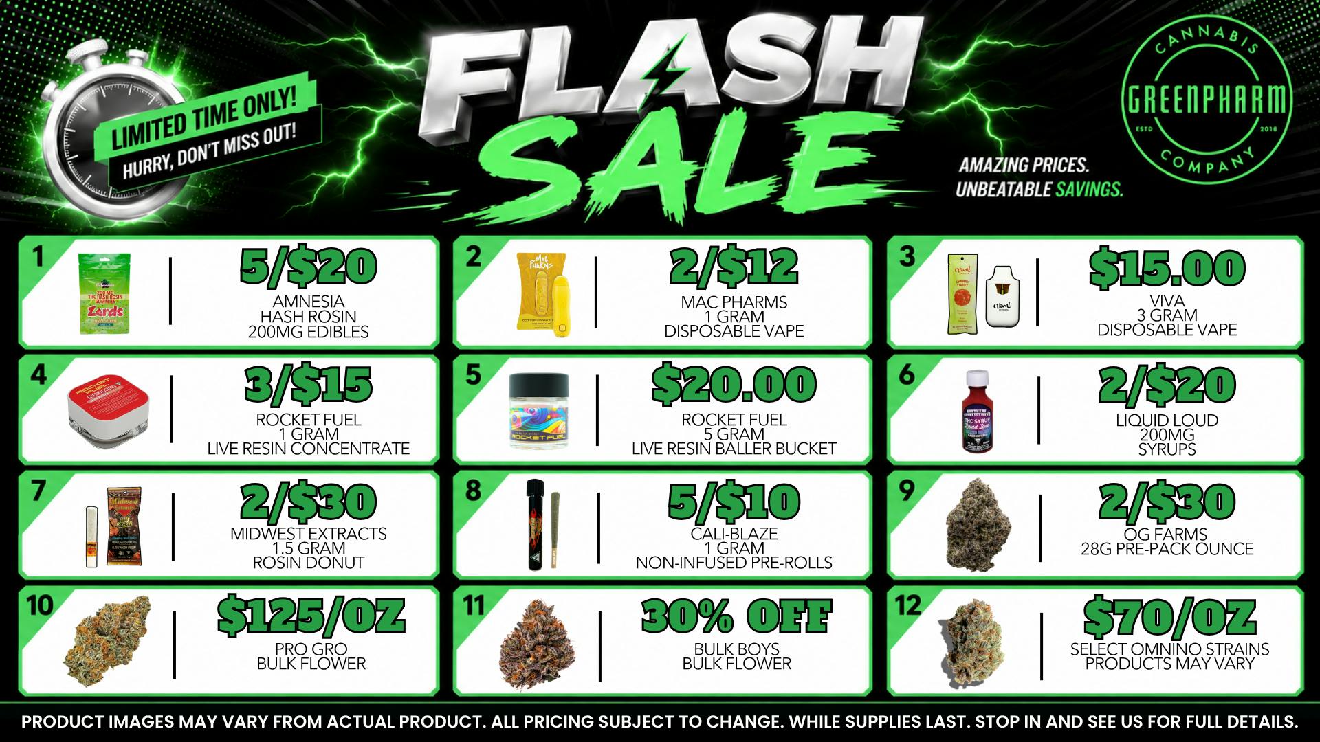 Green Pharm - Traverse City - Recreational & Medical ⚡FLASH SALE BLOWOUTS!⚡