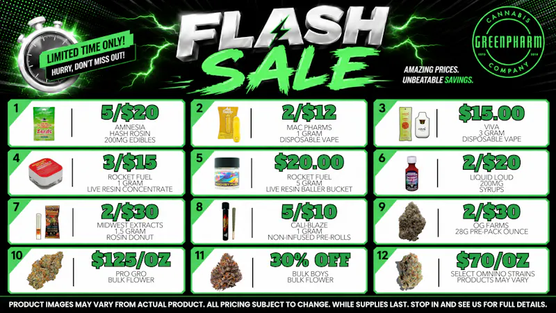 Green Pharm - Traverse City - Recreational & Medical ⚡FLASH SALE BLOWOUTS!⚡