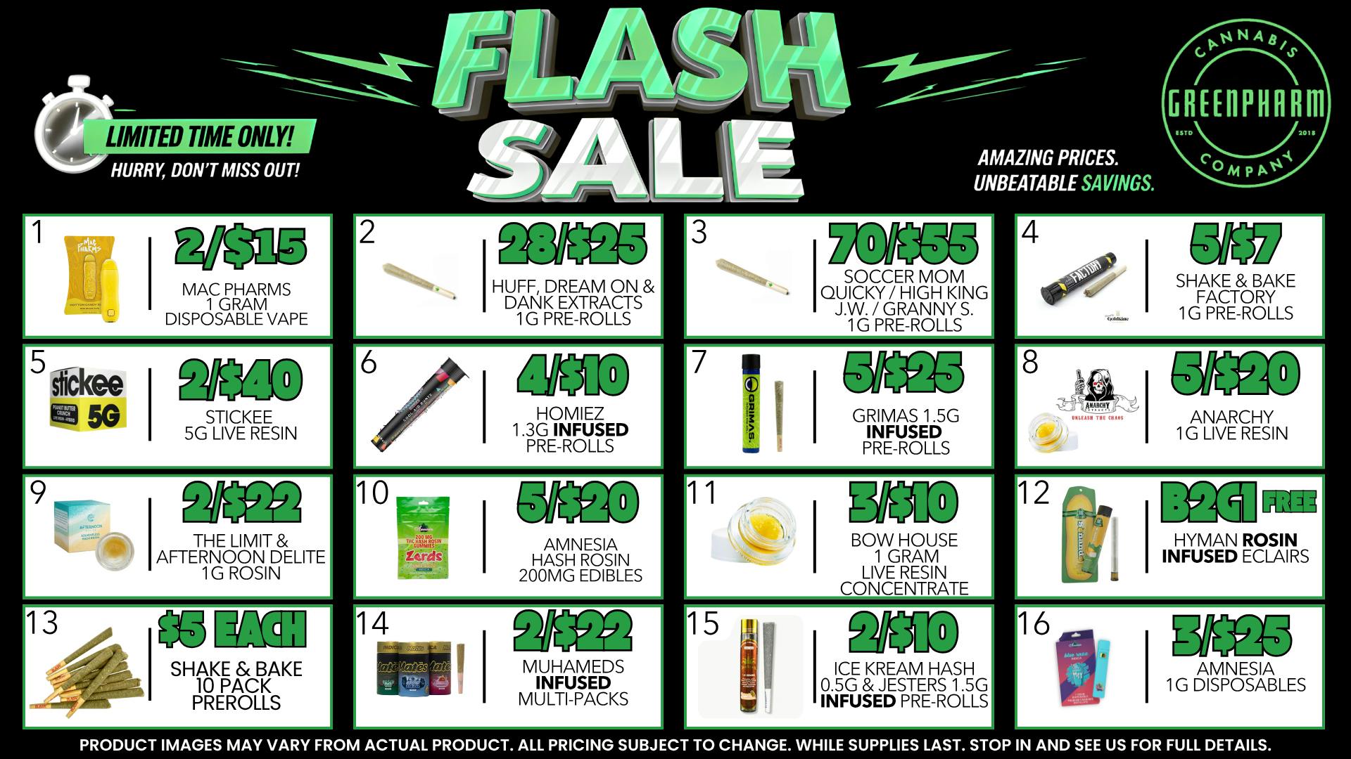 Green Pharm Iron River - Rec - Now Open! ⚡⚡Flash Deals ⚡⚡