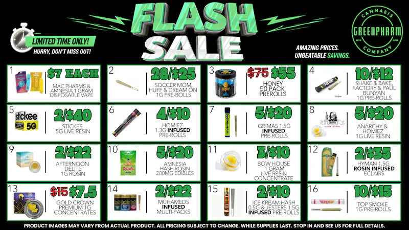 Green Pharm Iron River - Rec - Now Open! ⚡⚡Flash Deals ⚡⚡