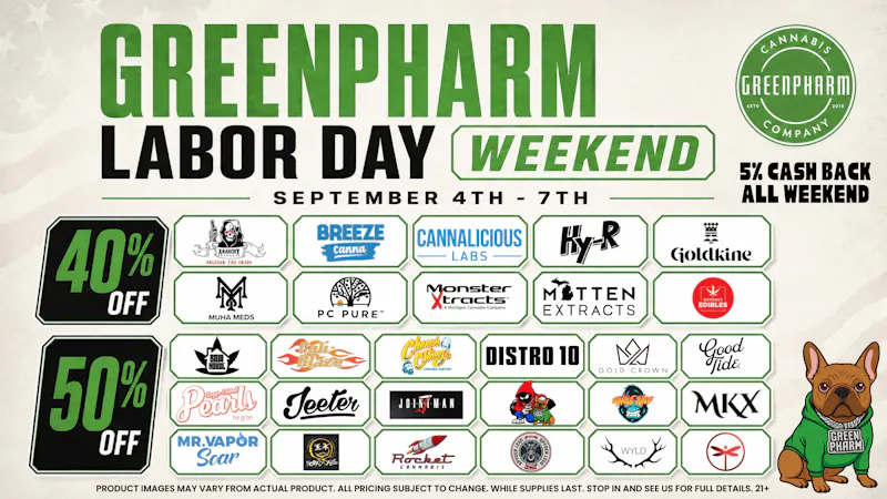 Green Pharm Iron River - Rec - Now Open! 💥💸LABOR DAY WEEKEND SAVINGS!💸💥