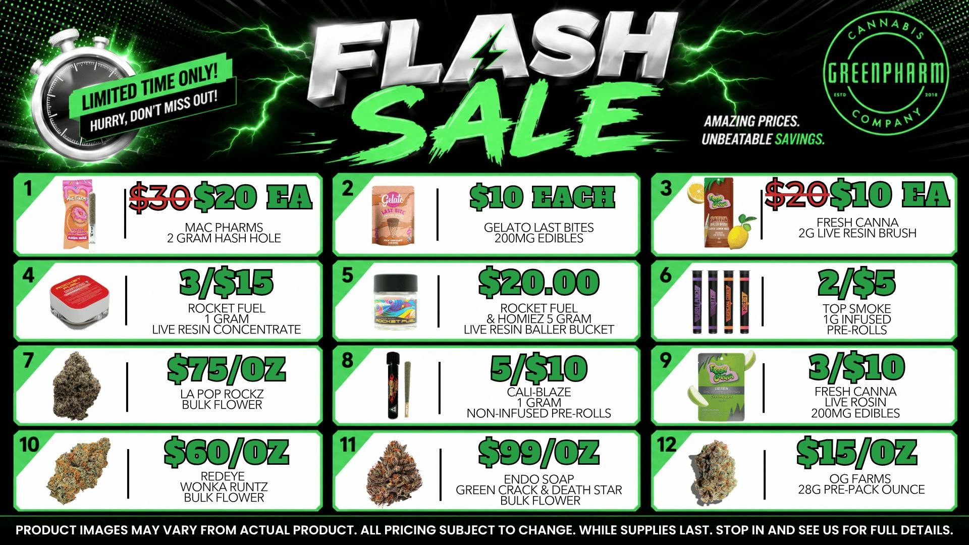 Green Pharm - Mancelona -Recreational ⚡FLASH SALE BLOWOUTS!⚡