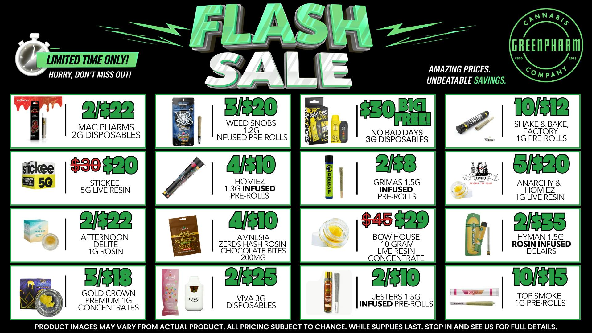 Green Pharm Iron River - Rec - Now Open! ⚡⚡Flash Deals ⚡⚡