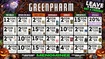 Green Pharm Menominee - Rec - 🤑🍂FALL SAVINGS!!!🍂🤑