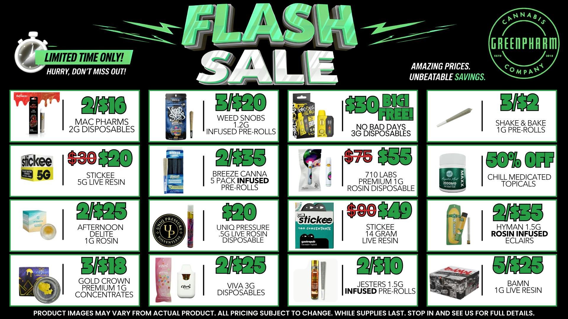 Green Pharm Iron River - Rec - Now Open! ⚡⚡Flash Deals ⚡⚡