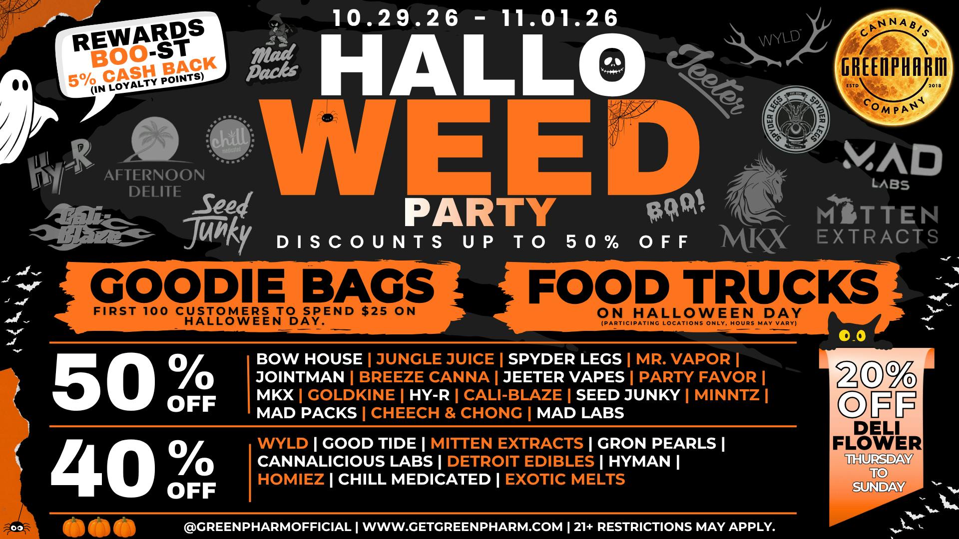 Green Pharm Menominee - Rec - 🎃🎃HALLOWEED!! SCARY LOW PRICES!!👻👻