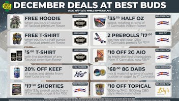 Best Buds - Aurora DIA ❄️ $35.50 Half OZ, Stock Up for the Holi-daze!