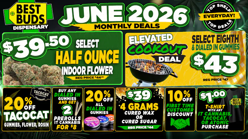 Higher Grade by Best Buds - Cherry Hills ☀️ $39.50 Select Half Ounce 🌼 20% Off Dialed In