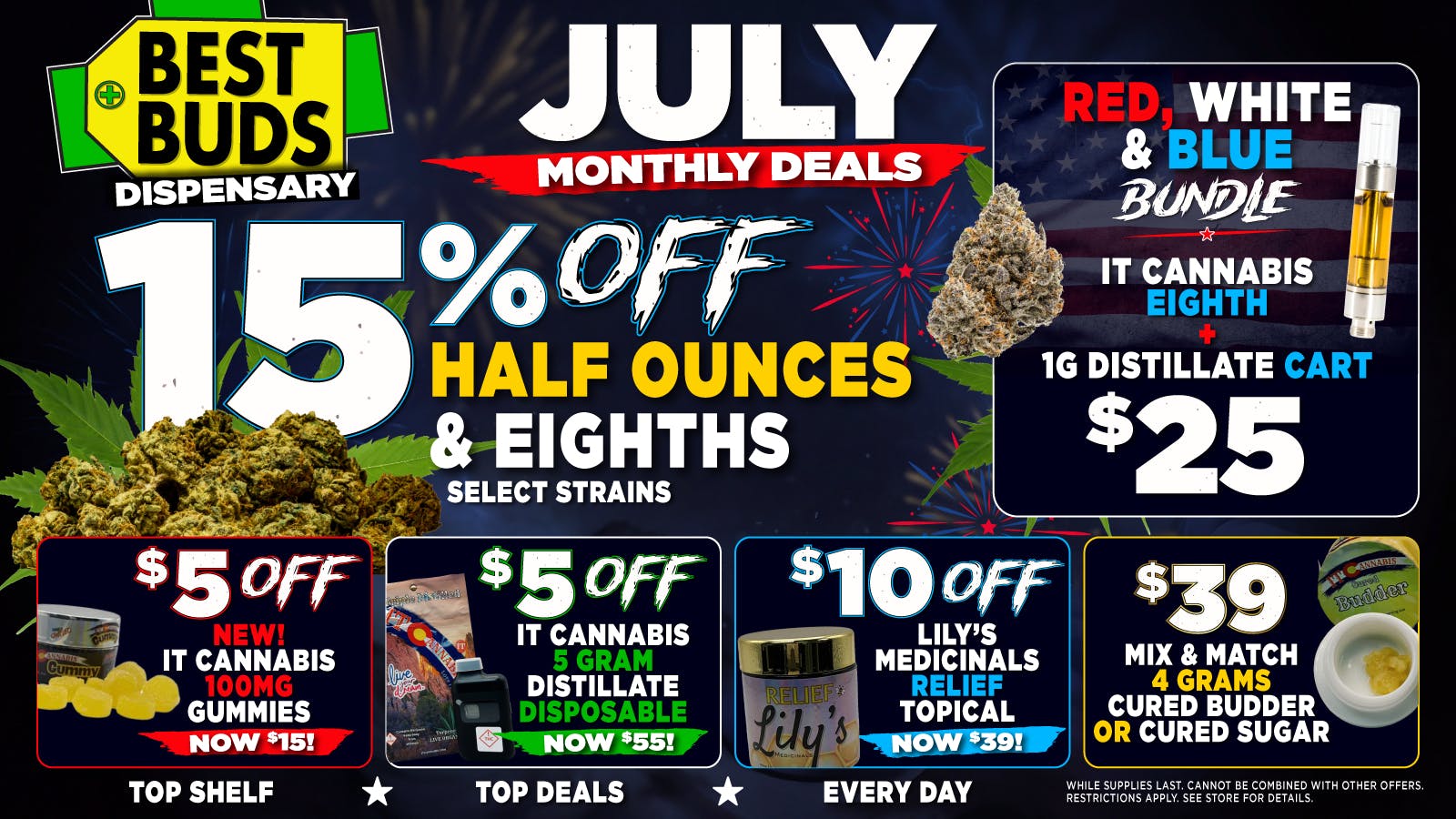 Higher Grade by Best Buds - Downtown 🎆 15% Off Select Half OZ & Select Eighths 🇺🇸